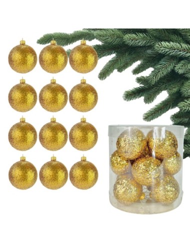 Plastikowe Bombki Złote...