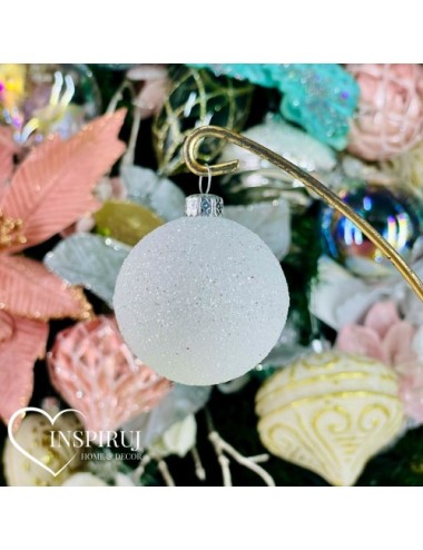 Plastikowe Bombki Białe...