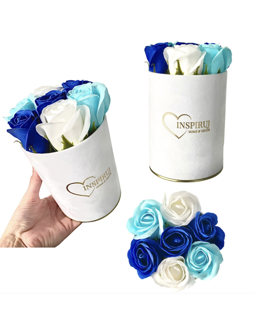 Flowerbox premium z różami...
