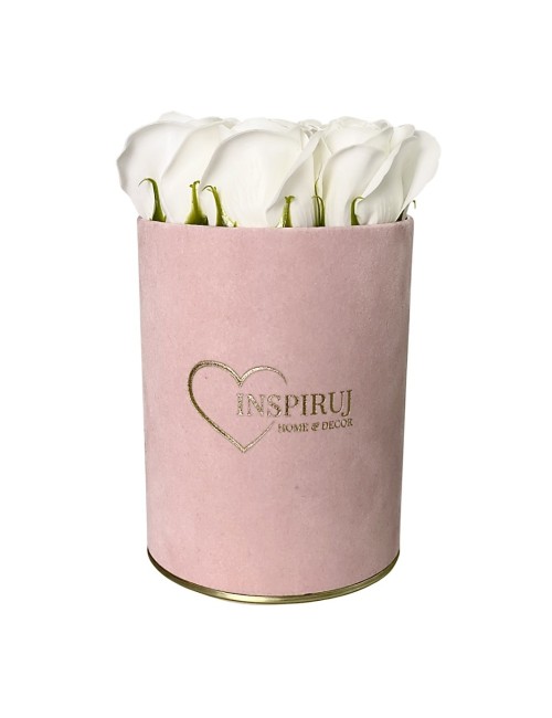 Flowerbox premium z różami...