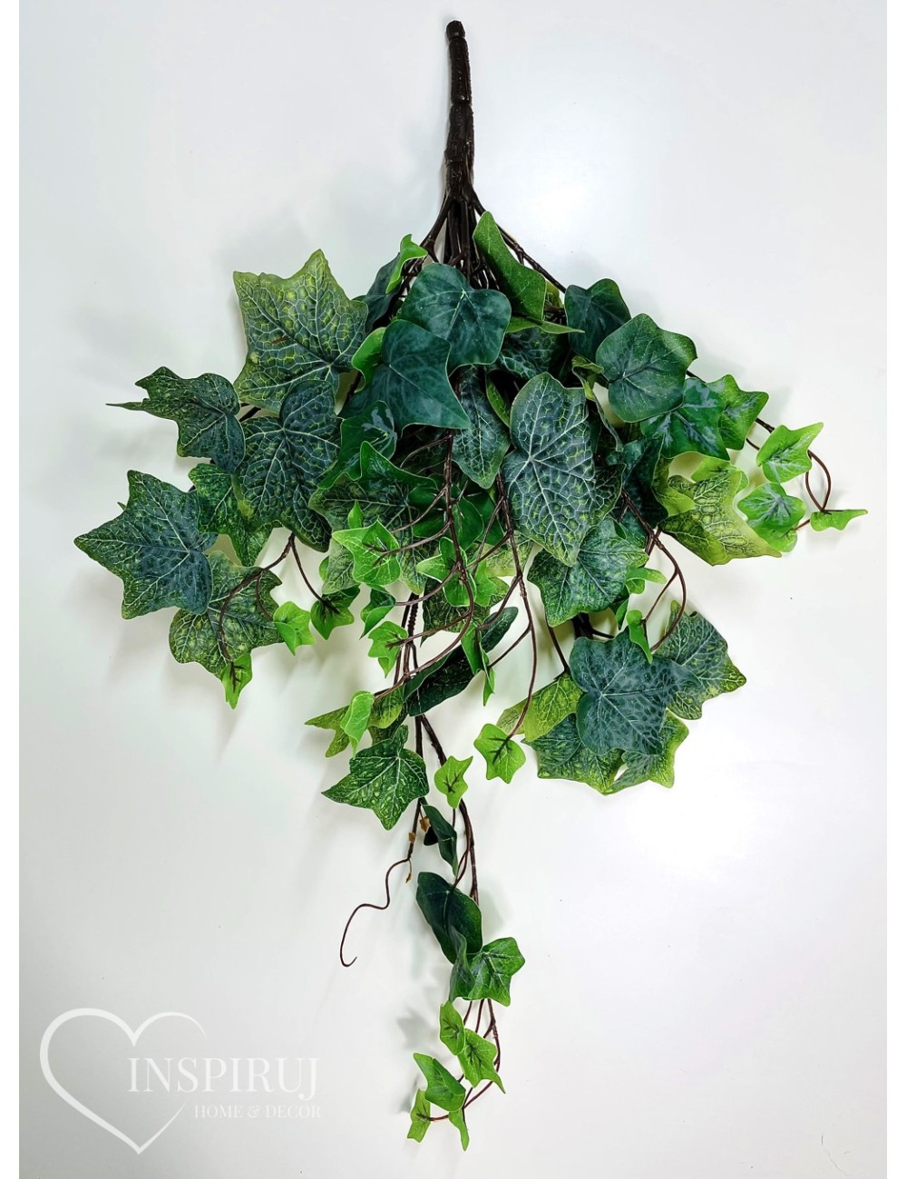 Girlanda z liśćmi bluszczu, bluszcz w bukiecie, zwisie 70 cm kolor