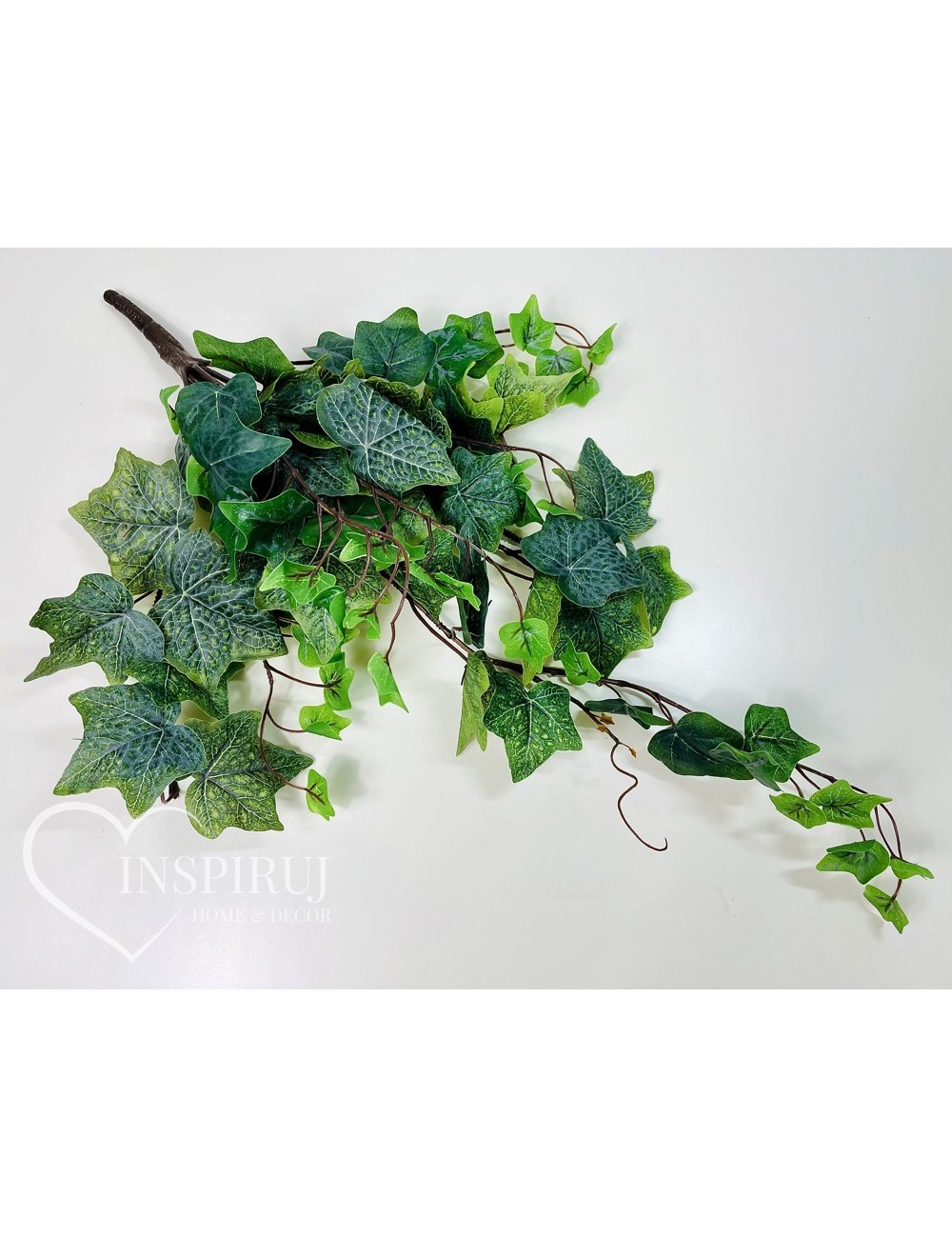 Girlanda z liśćmi bluszczu, bluszcz w bukiecie, zwisie 70 cm kolor