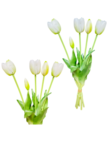 Białe tulipany - Bukiet...