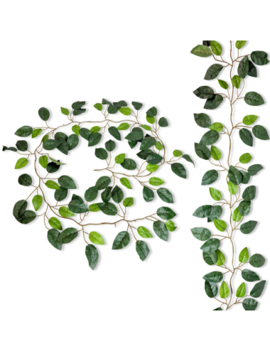 Girlanda Liście Róży 180 cm
