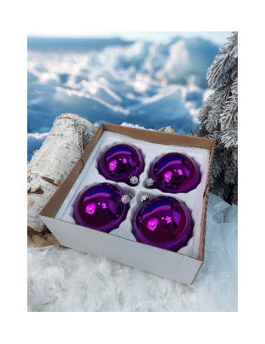 Bombki szklane - Ciemny...