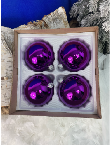 Bombki szklane - Ciemny...