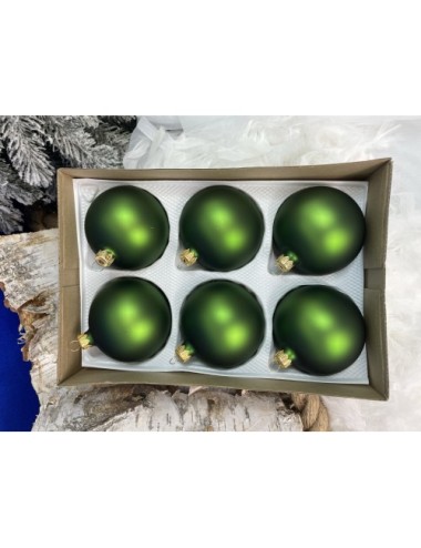 Bombki szklane - Zielony...