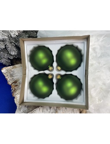 Bombki szklane - Zielony...