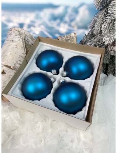 Bombki szklane - Turkusowy...