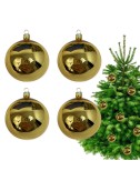 Bombki szklane - Złoty...