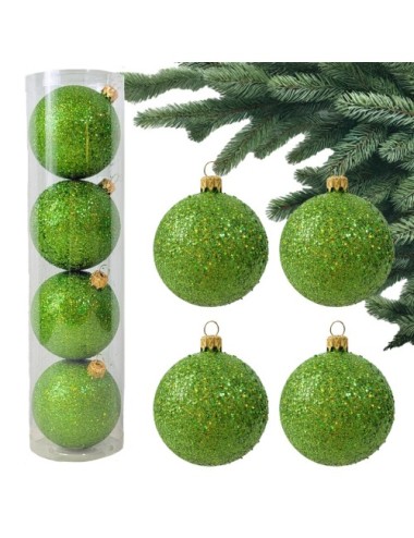 Plastikowe Bombki Limonkowe...