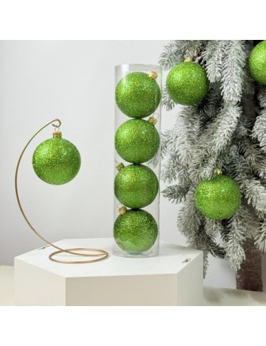 Plastikowe Bombki Limonkowe...