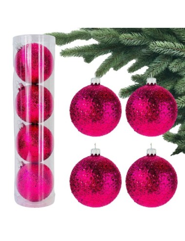 Plastikowe Bombki Fuksjowe...