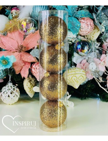 Plastikowe Bombki Złote...