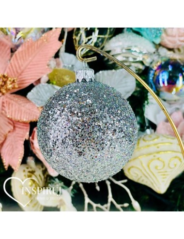 Plastikowe Bombki Srebrne...