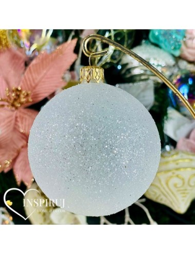 Plastikowe Bombki Białe...