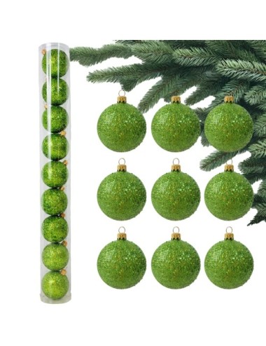 Plastikowe Bombki Limonkowe...