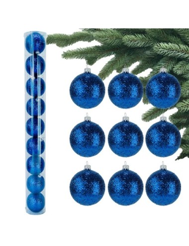 Plastikowe Bombki Granatowe...