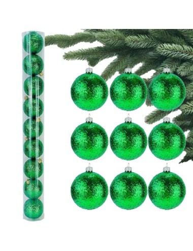 Plastikowe Bombki Zielone...