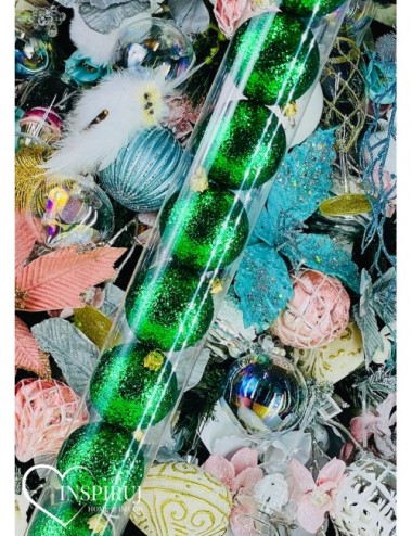 Plastikowe Bombki Zielone...