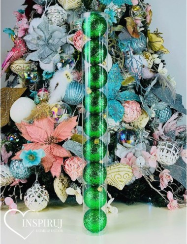 Plastikowe Bombki Zielone...