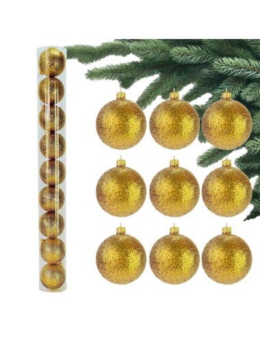 Plastikowe Bombki Złote...