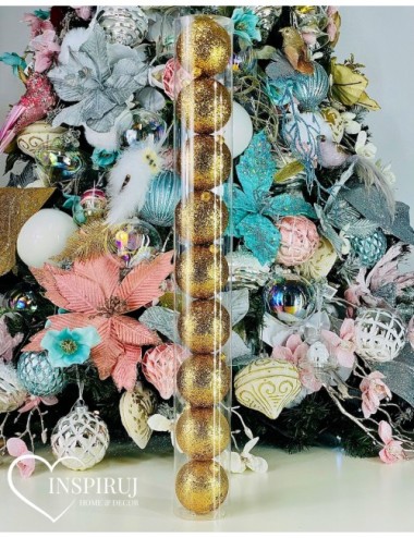 Plastikowe Bombki Złote...