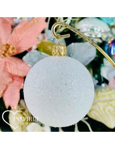 Plastikowe Bombki Białe...