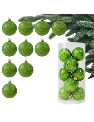 Plastikowe Bombki Limonkowe...