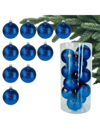 Plastikowe Bombki Granatowe...