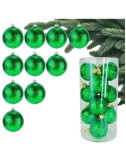 Plastikowe Bombki Zielone...