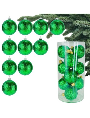 Plastikowe Bombki Zielone...