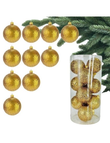 Plastikowe Bombki Złote...