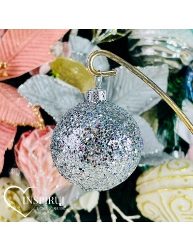 Plastikowe Bombki Srebrne...