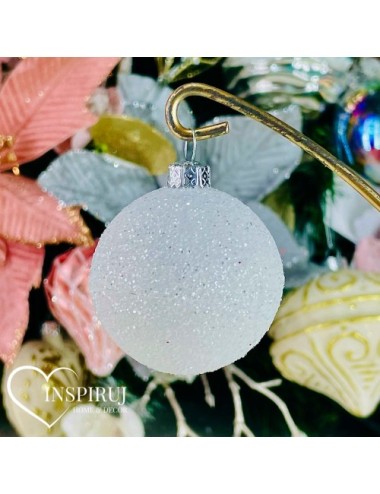 Plastikowe Bombki Białe...