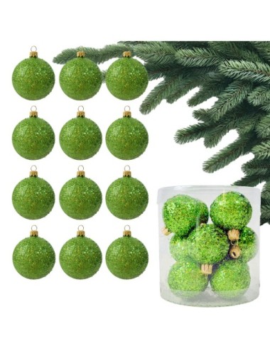 Plastikowe Bombki Limonkowe...