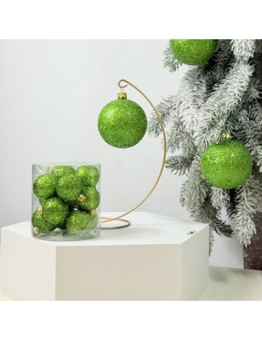 Plastikowe Bombki Limonkowe...