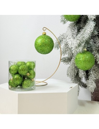 Plastikowe Bombki Limonkowe...