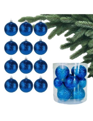 Plastikowe Bombki Granatowe...