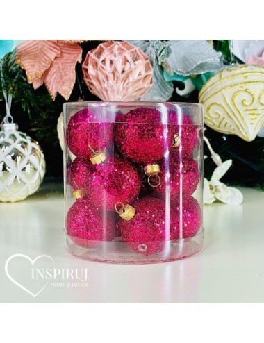 Plastikowe Bombki Fuksjowe...